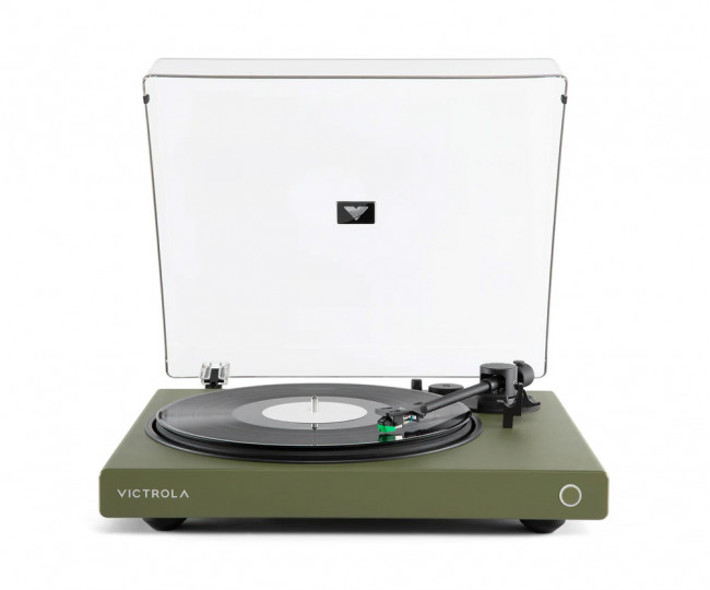 Програвач вінілових дисків Victrola Wave Bluetooth Turntable with Auracast Color: Matte Green